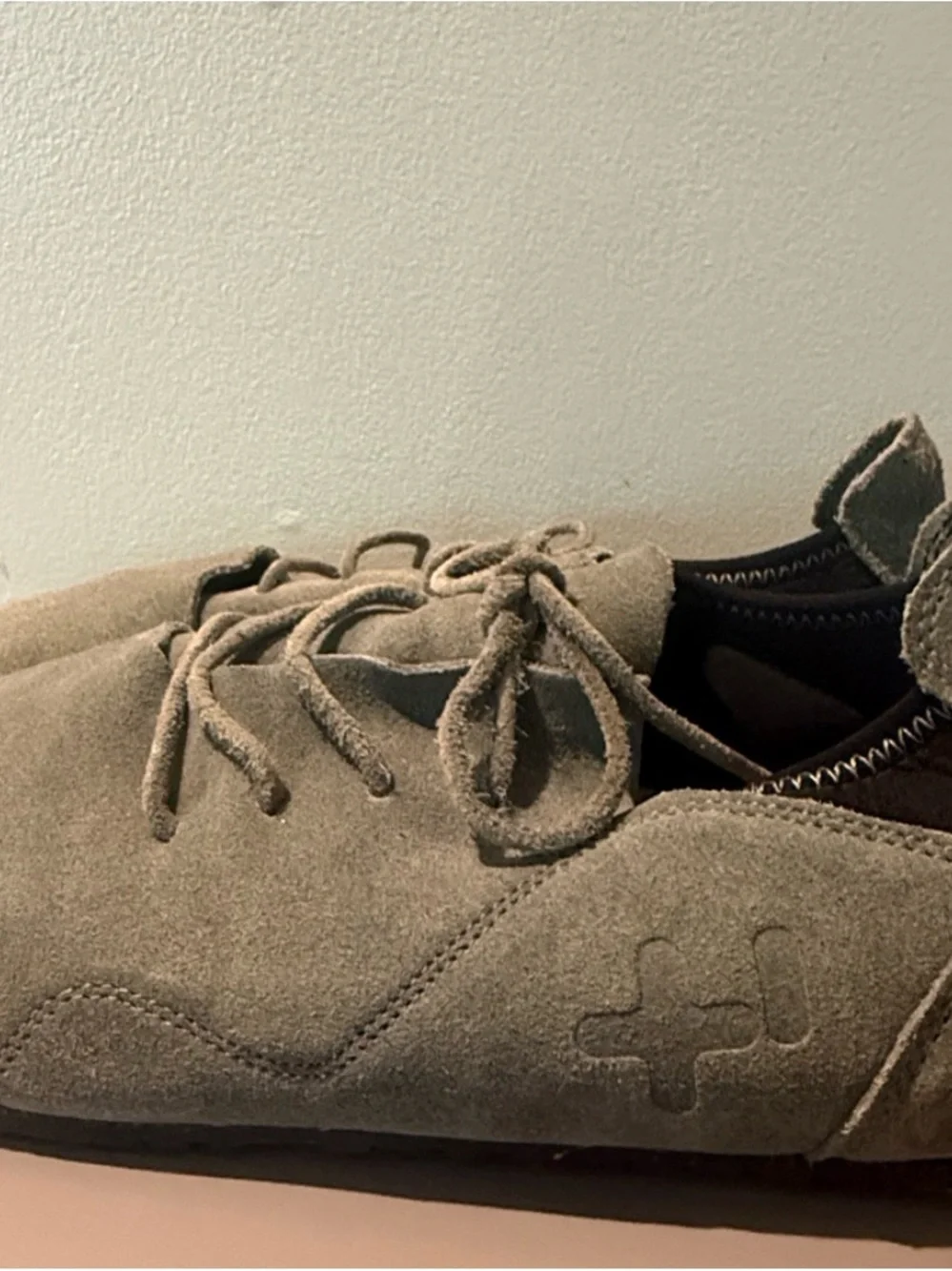 Men's Grey Suede shoe by OTZ